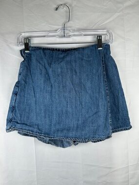 Old Navy Denim Skort in Dark Blue